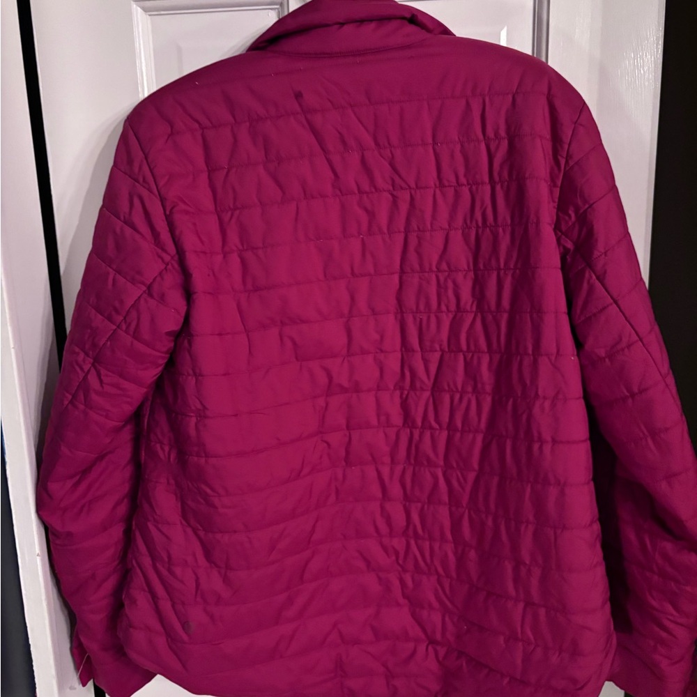 Lululemon Puffer Jacket 'Switch Please' REVERSIBLE Pink Size L - Picture 7 of 9